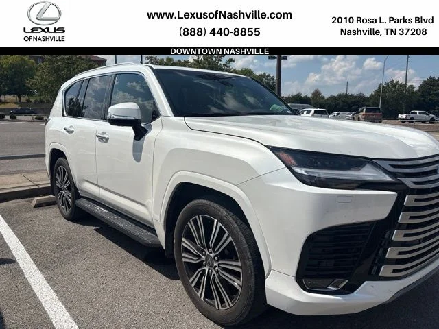 2025 Lexus LX 600 Luxury, Eminent White Pearl for sale in Nashville, TN — photo 1 of 12