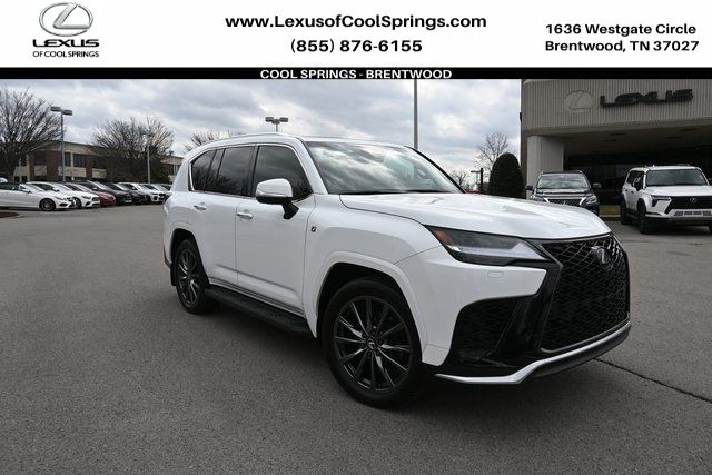 2024 Lexus LX 600 F SPORT, White for sale in Brentwood, TN — photo 1 of 41