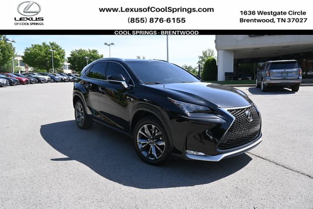 2016 Lexus NX 200t F Sport, Black for sale in Brentwood, TN — photo 1 of 39