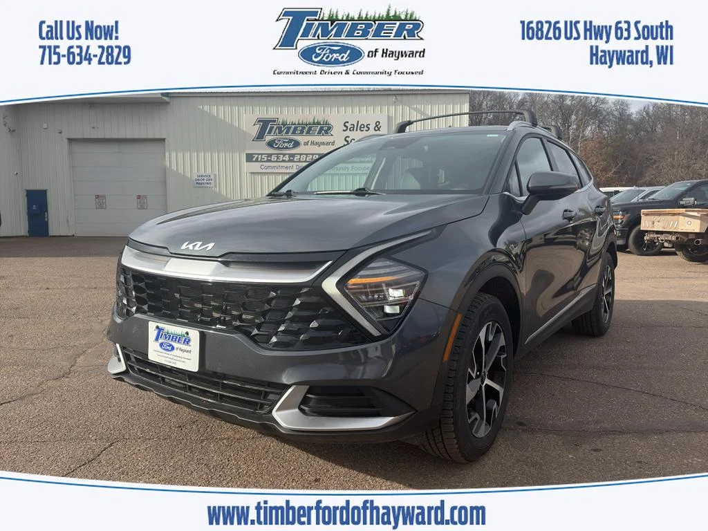 2024 KIA Sportage EX, Gravity Gray for sale in Hayward, WI — photo 1 of 22