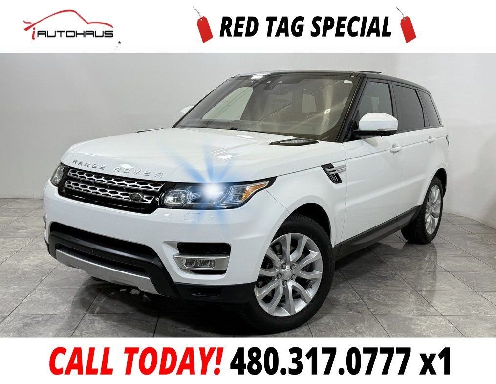 2017 Land Rover Range Rover Sport 3.0L V6 Supercharged HSE, White for sale in Tempe, AZ — photo 1 of 41
