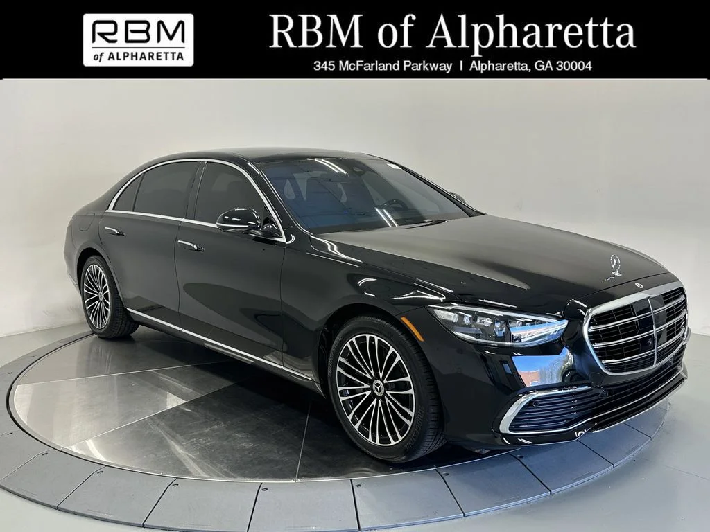 2025 Mercedes-Benz S-Class S 580e, Black for sale in Alpharetta, GA — photo 1 of 39