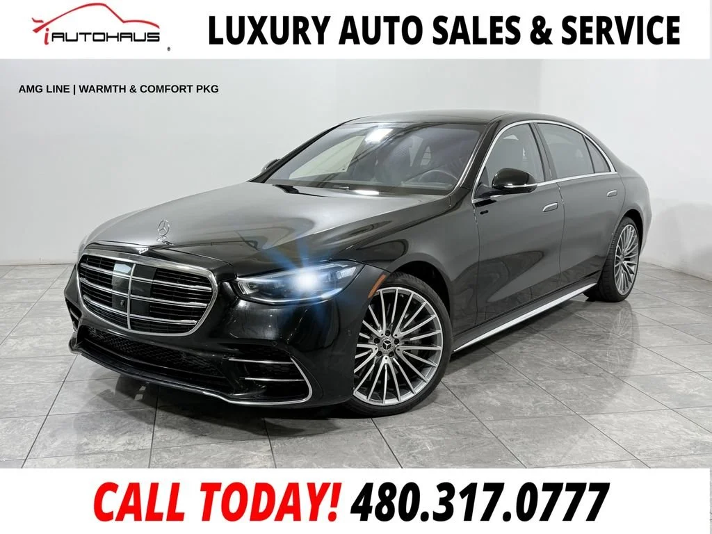 2022 Mercedes-Benz S-Class S 580, Black for sale in Tempe, AZ — photo 1 of 10