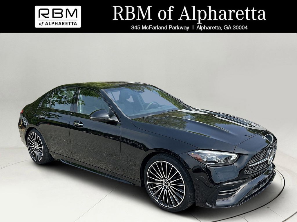 2024 Mercedes-Benz C-Class C 300, Black for sale in Alpharetta, GA — photo 1 of 39