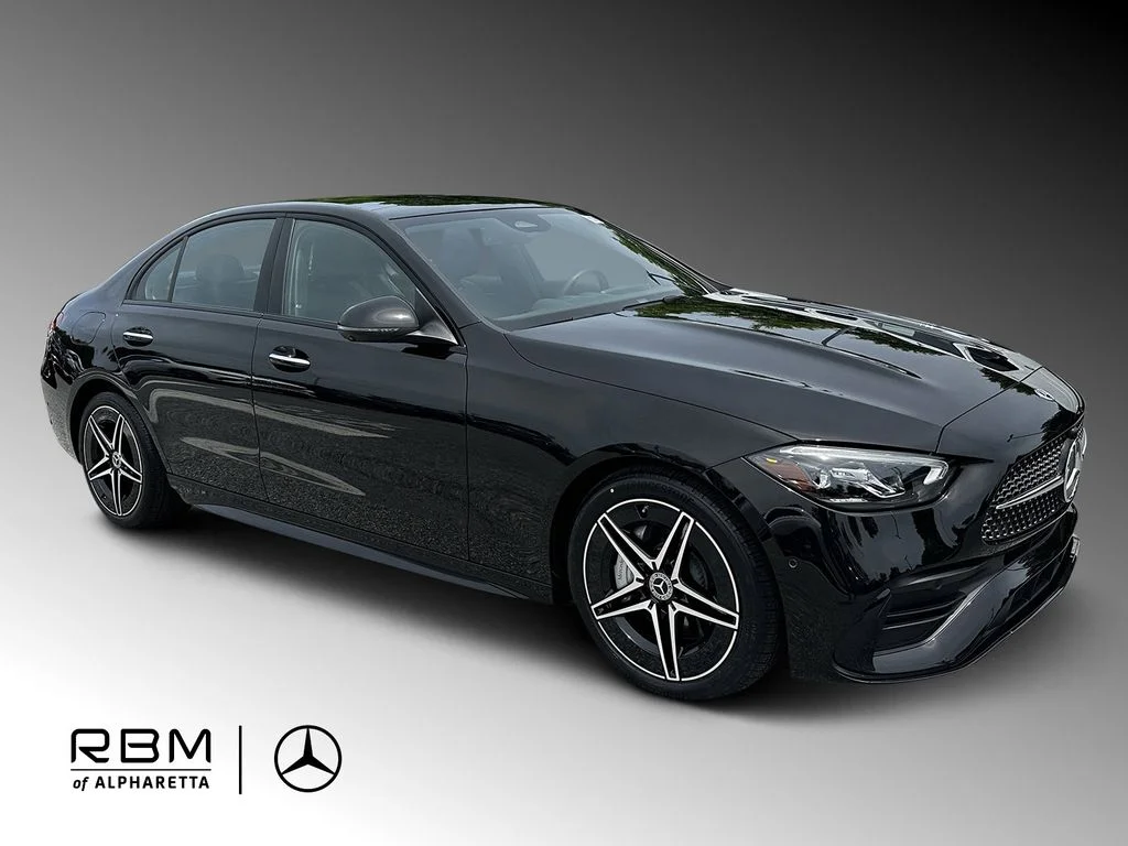2024 Mercedes-Benz C-Class C 300, Black for sale in Alpharetta, GA — photo 1 of 39