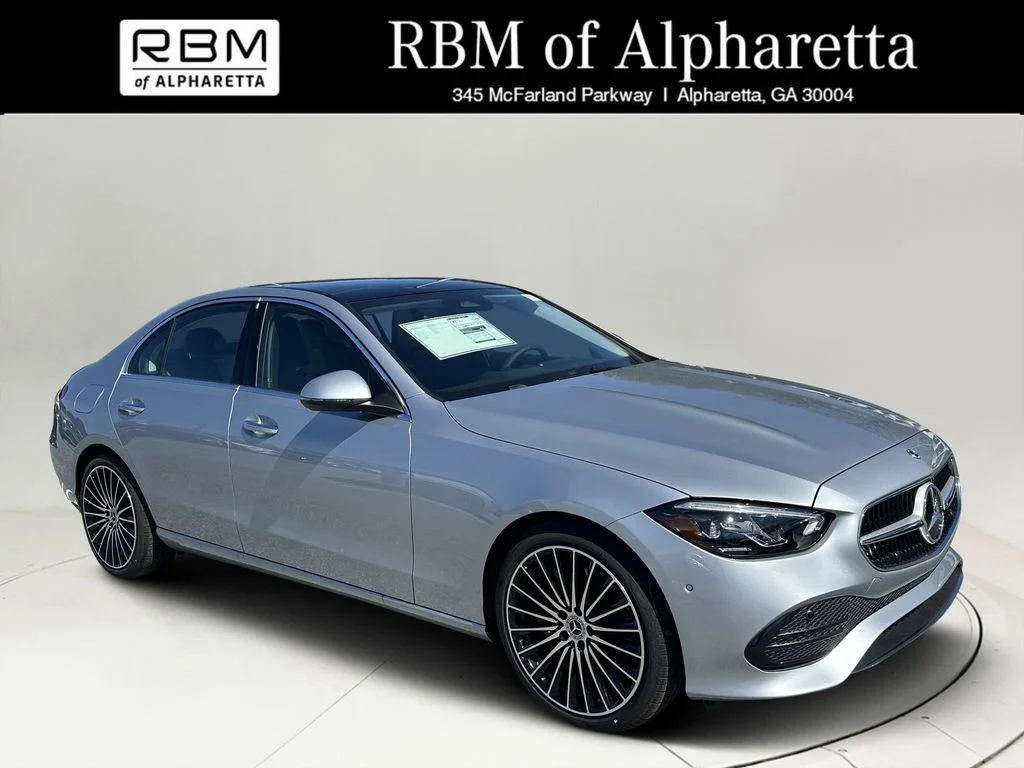 2026 Mercedes-Benz C-Class C 300, Cirrus Silver Metallic for sale in Alpharetta, GA — photo 1 of 38