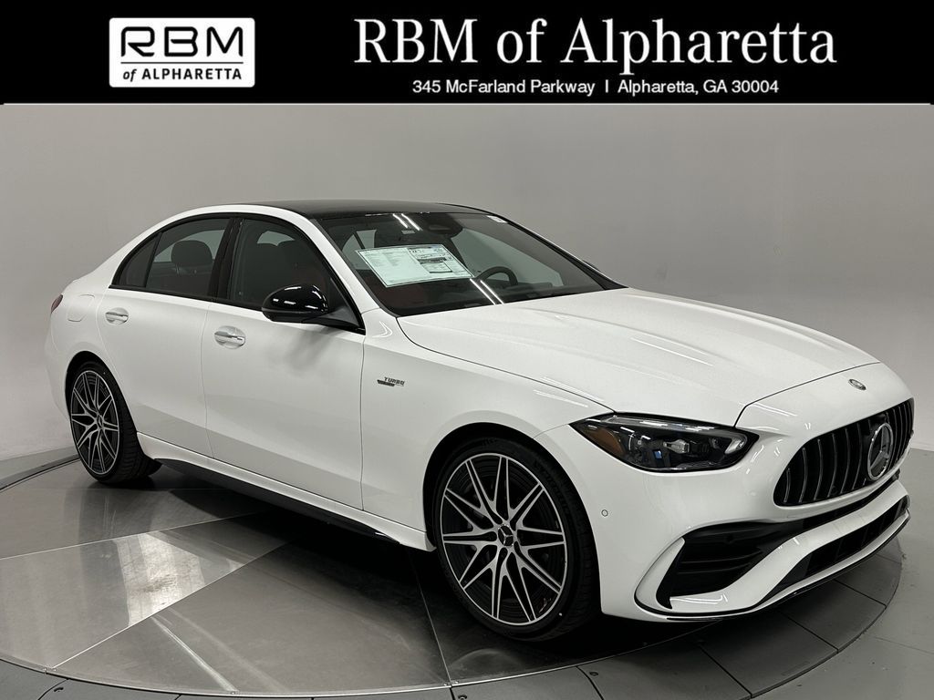 2026 Mercedes-Benz C-Class C 43 AMG, White for sale in Alpharetta, GA — photo 1 of 37