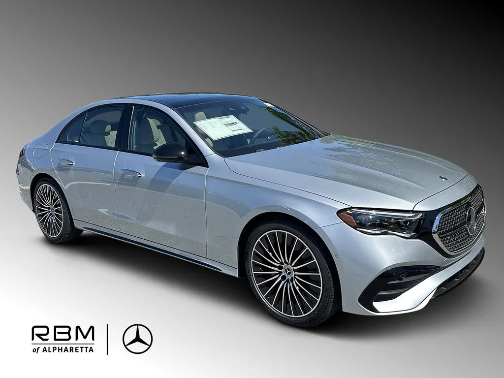 2026 Mercedes-Benz E-Class E 350, Cirrus Silver Metallic for sale in Alpharetta, GA — photo 1 of 39