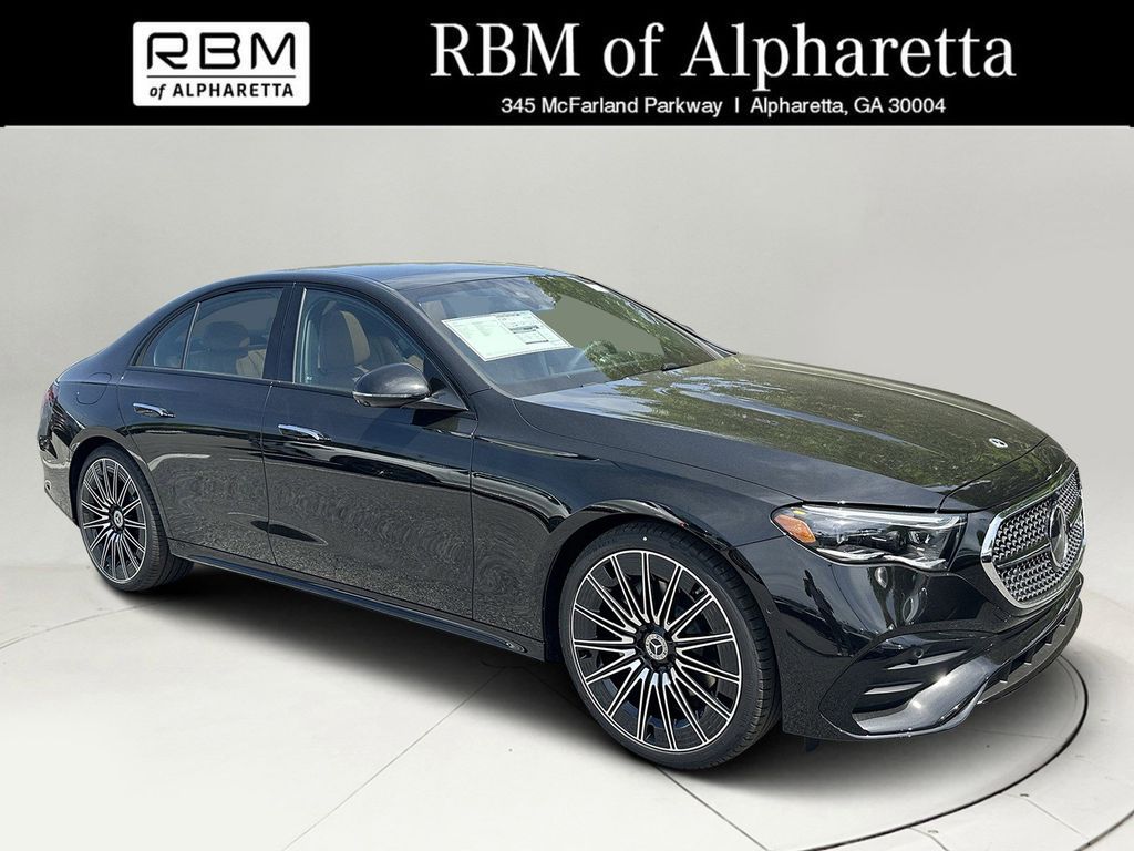2026 Mercedes-Benz E-Class E 350, Obsidian Black Metallic for sale in Alpharetta, GA — photo 1 of 39