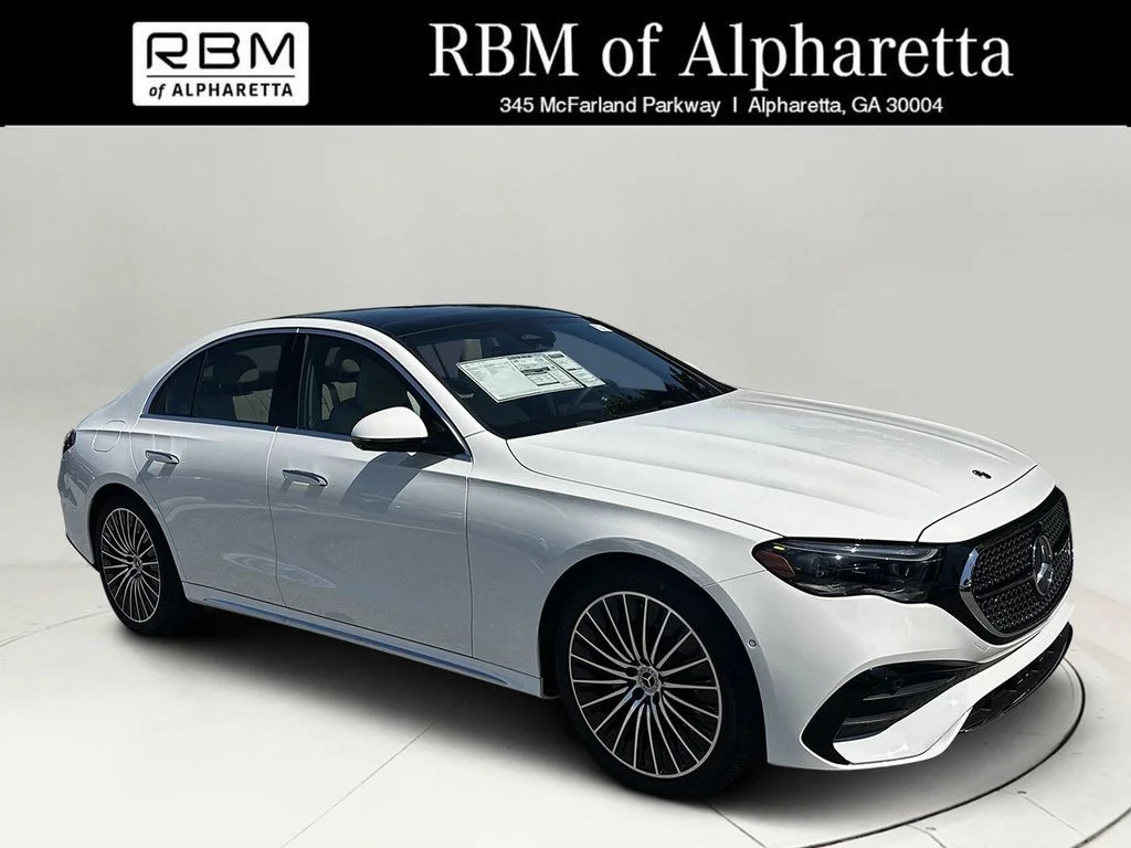 2026 Mercedes-Benz E-Class E 350, White for sale in Alpharetta, GA — photo 1 of 39