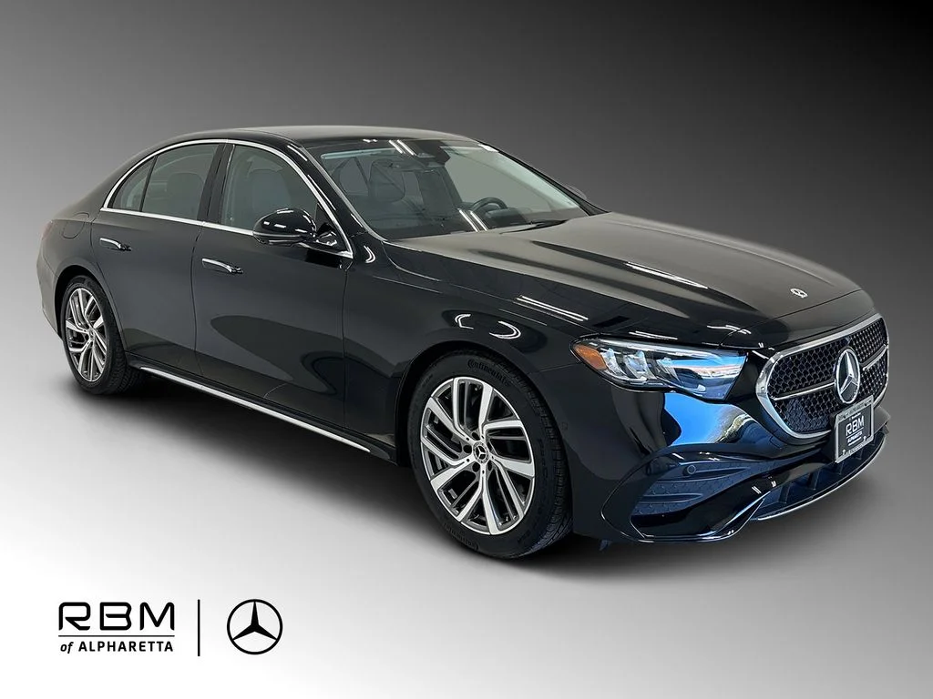 2025 Mercedes-Benz E-Class E 350, Black for sale in Alpharetta, GA — photo 1 of 40