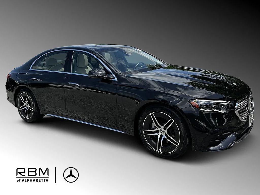 2025 Mercedes-Benz E-Class E 350, Black for sale in Alpharetta, GA — photo 1 of 36