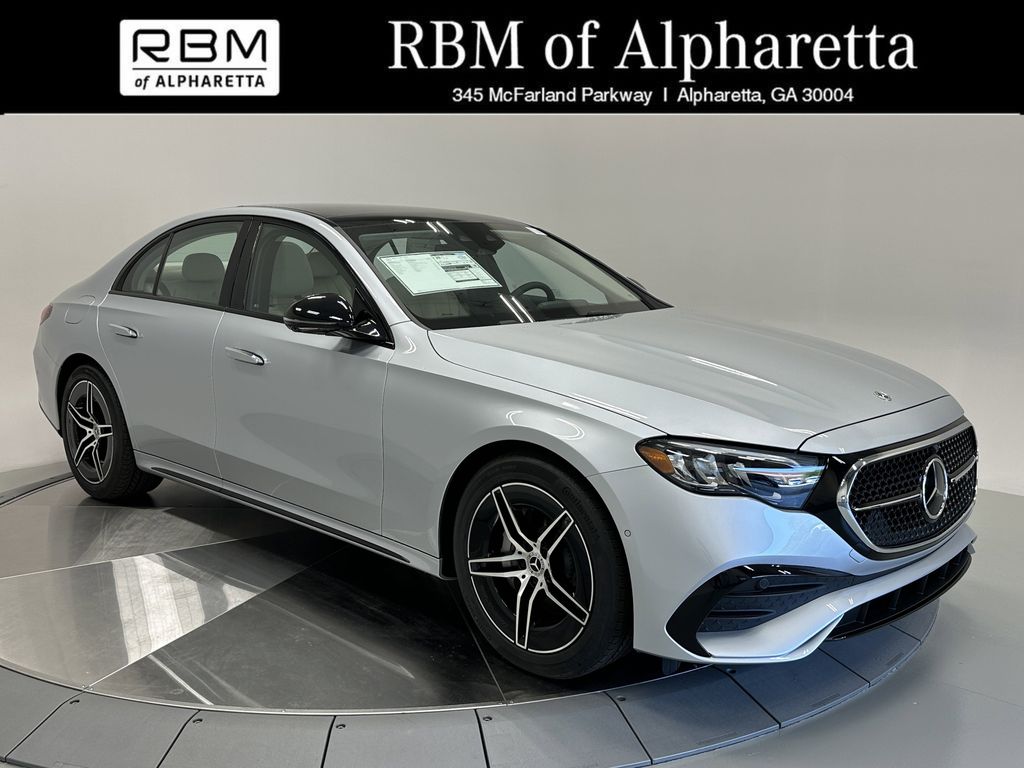 2026 Mercedes-Benz E-Class E 350, Cirrus Silver Metallic for sale in Alpharetta, GA — photo 1 of 40