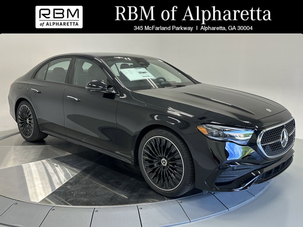 2026 Mercedes-Benz E-Class E 350, Black for sale in Alpharetta, GA — photo 1 of 40