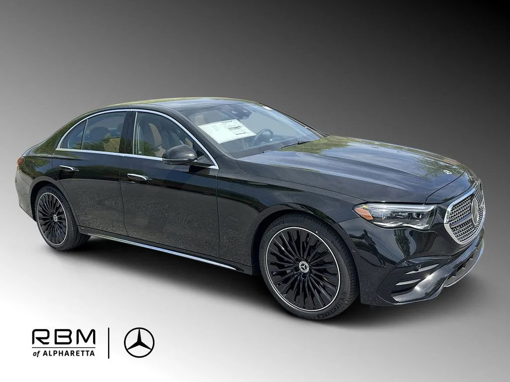 2026 Mercedes-Benz E-Class E 350, Black for sale in Alpharetta, GA — photo 1 of 39