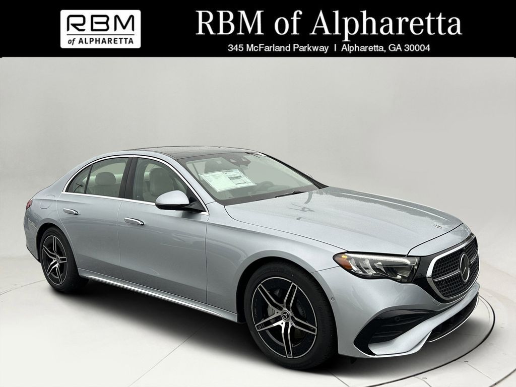 2026 Mercedes-Benz E-Class E 350, Cirrus Silver Metallic for sale in Alpharetta, GA — photo 1 of 38