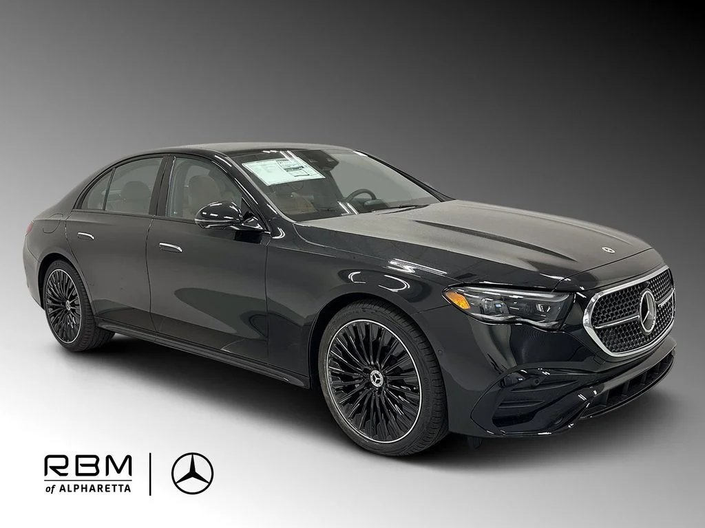 2026 Mercedes-Benz E-Class E 350, Obsidian Black Metallic for sale in Alpharetta, GA — photo 1 of 41