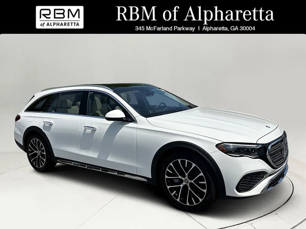 2025 Mercedes-Benz E-Class E 450, White for sale in Alpharetta, GA — photo 1 of 39