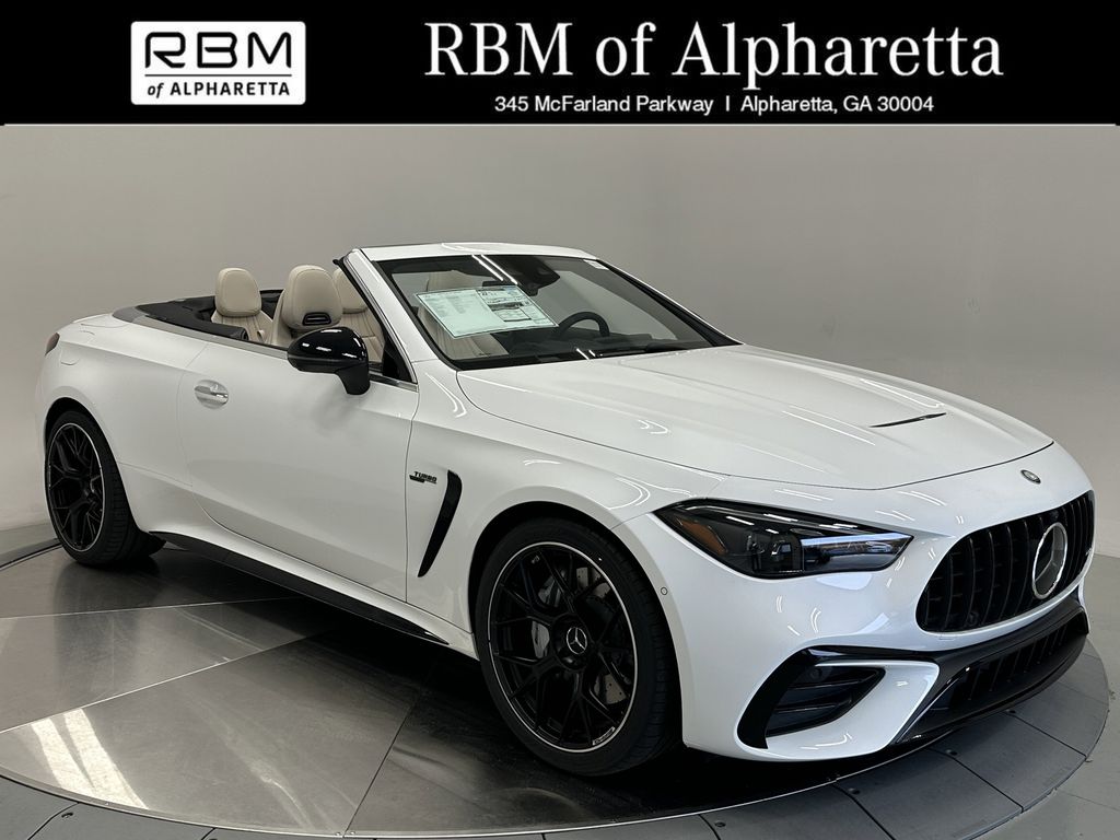 2026 Mercedes-Benz CLE CLE 53 AMG, MANUFAKTUR Moonlight White Metallic for sale in Alpharetta, GA — photo 1 of 34