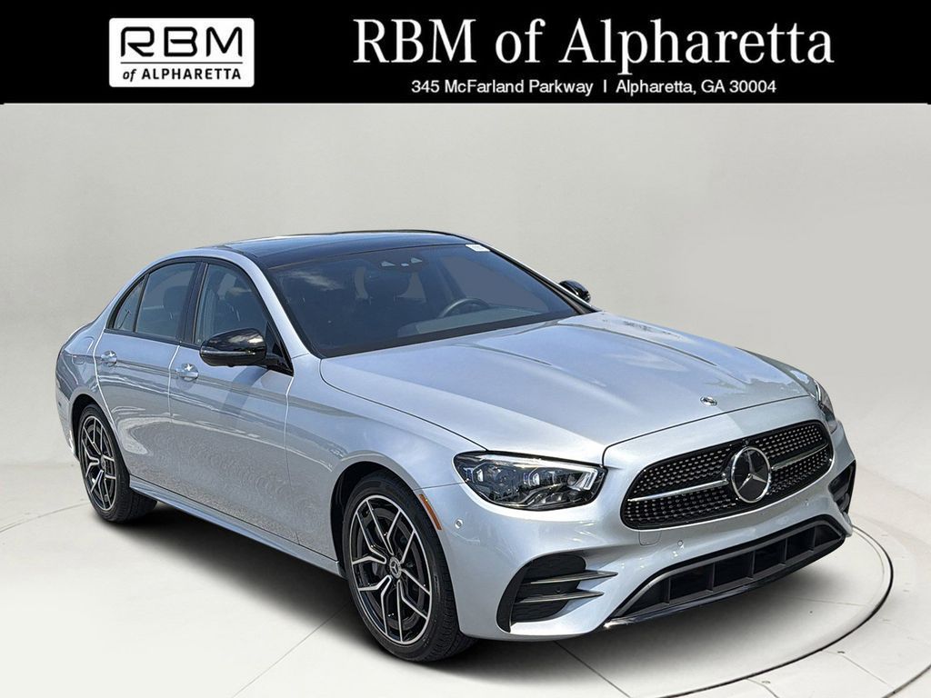 2022 Mercedes-Benz E-Class E 450, Silver Metallic for sale in Alpharetta, GA — photo 1 of 37