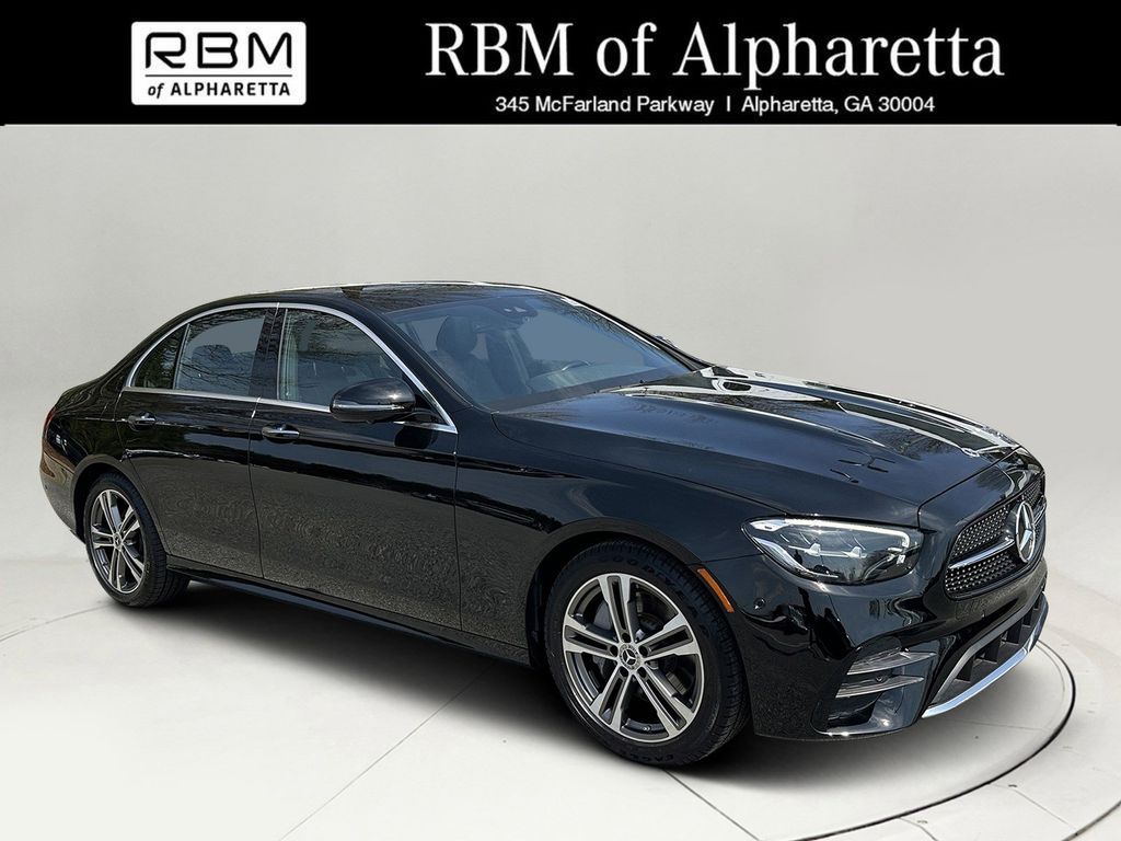 2022 Mercedes-Benz E-Class E 350, Black for sale in Alpharetta, GA — photo 1 of 39