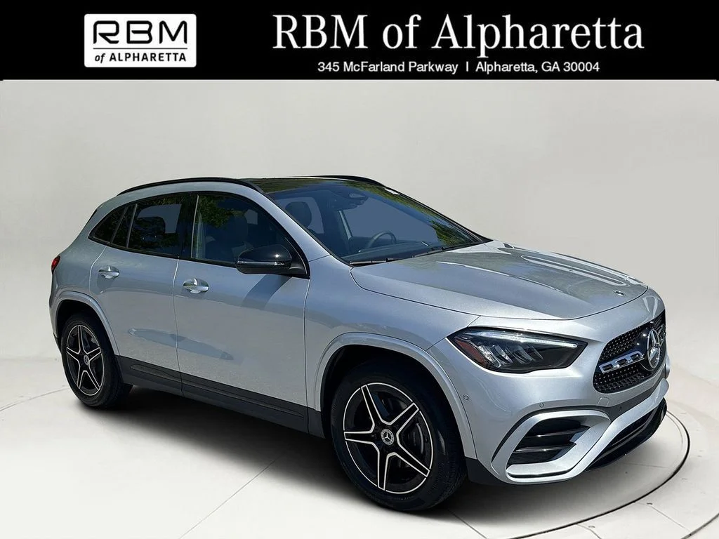 2025 Mercedes-Benz GLA GLA 250, Cirrus Silver Metallic for sale in Alpharetta, GA — photo 1 of 39