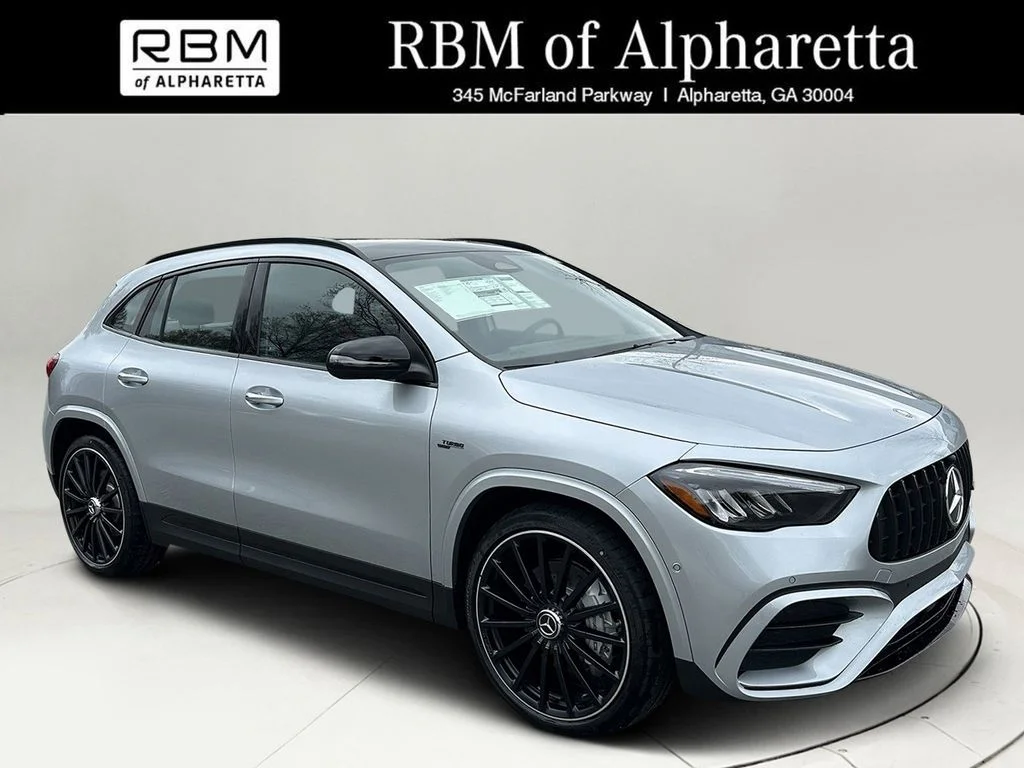 2026 Mercedes-Benz GLA GLA 35 AMG, Cirrus Silver Metallic for sale in Alpharetta, GA — photo 1 of 39