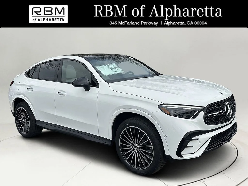 2026 Mercedes-Benz GLC GLC 300 Coupe, White for sale in Alpharetta, GA — photo 1 of 38