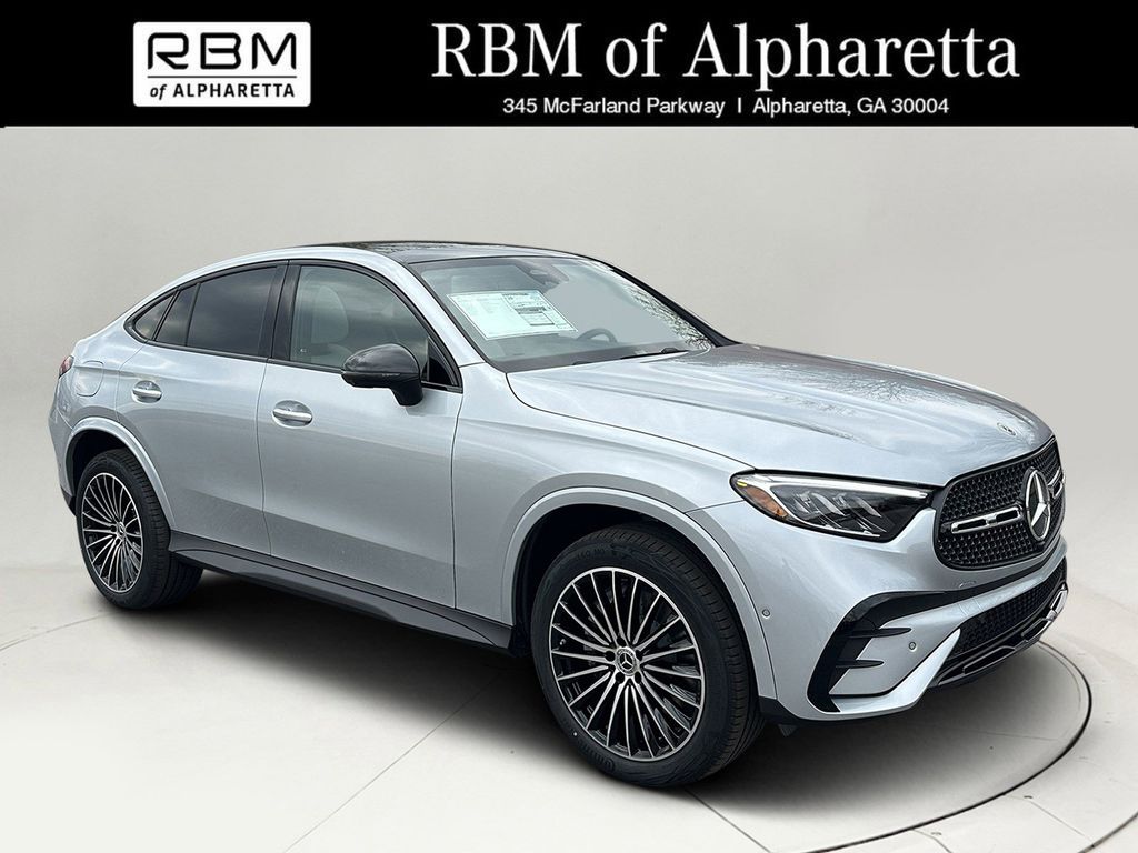 2026 Mercedes-Benz GLC GLC 300 Coupe, Cirrus Silver Metallic for sale in Alpharetta, GA — photo 1 of 38