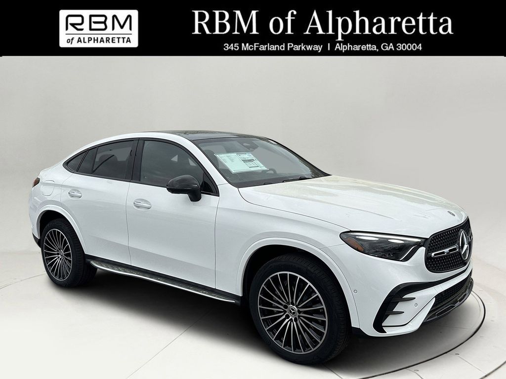2026 Mercedes-Benz GLC GLC 300 Coupe, White for sale in Alpharetta, GA — photo 1 of 38