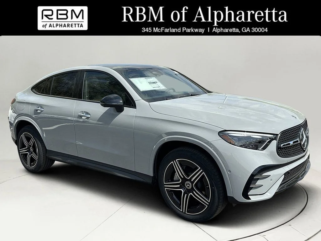2026 Mercedes-Benz GLC GLC 300 Coupe, MANUFAKTUR Alpine Grey for sale in Alpharetta, GA — photo 1 of 38