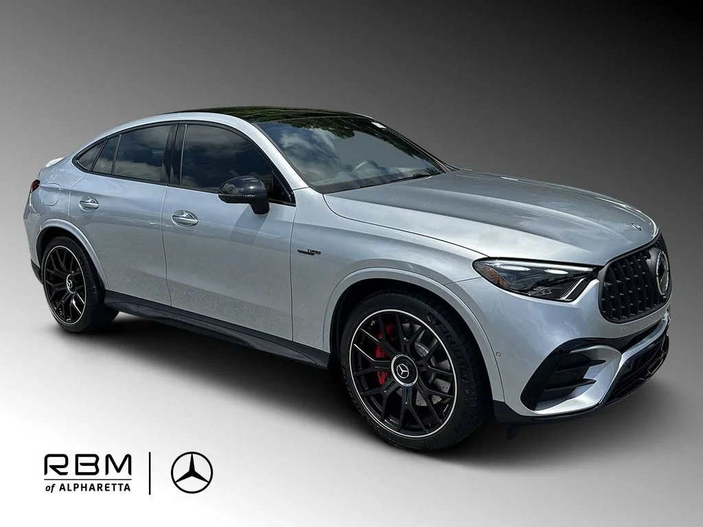 2025 Mercedes-Benz GLC GLC 63 AMG S E Performance Coupe, Silver for sale in Alpharetta, GA — photo 1 of 38