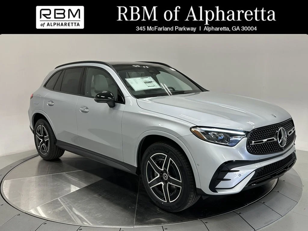 2026 Mercedes-Benz GLC GLC 300, Cirrus Silver Metallic for sale in Alpharetta, GA — photo 1 of 37