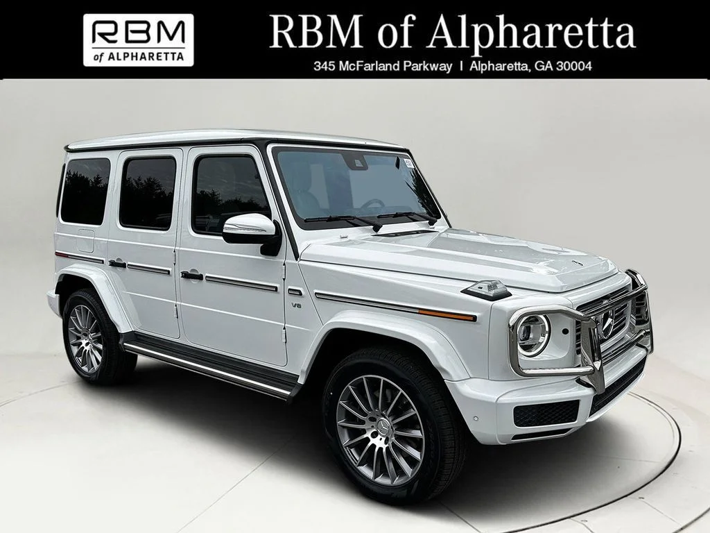 2024 Mercedes-Benz G-Class G 550, White for sale in Alpharetta, GA — photo 1 of 39