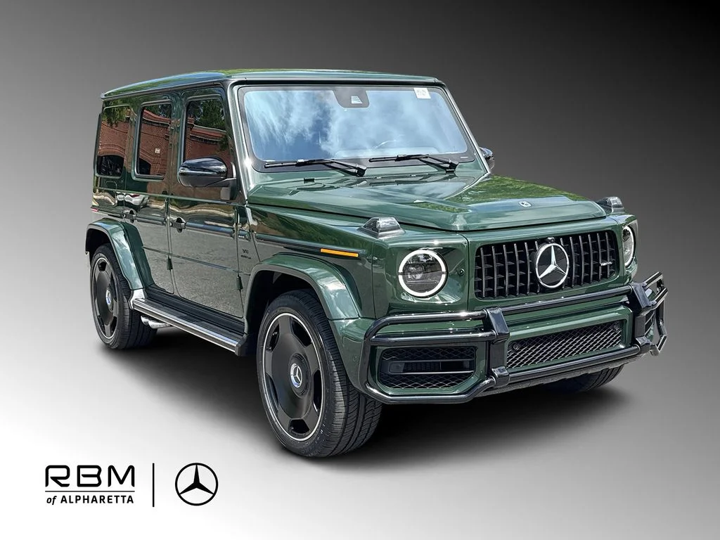 2024 Mercedes-Benz G-Class G 63 AMG, MANUFAKTUR Dark Olive Green magno for sale in Alpharetta, GA — photo 1 of 39