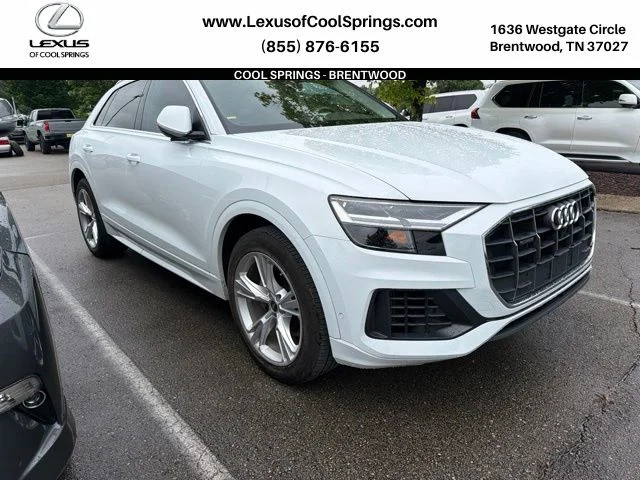 2022 Audi Q8 55 Premium, Carrara White for sale in Brentwood, TN — photo 1 of 7