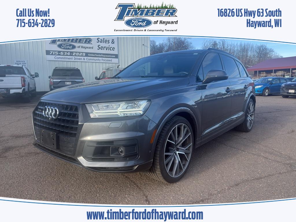 2019 AUDI Q7 quattro Prestige, Samurai Gray Metallic for sale in Hayward, WI — photo 1 of 20