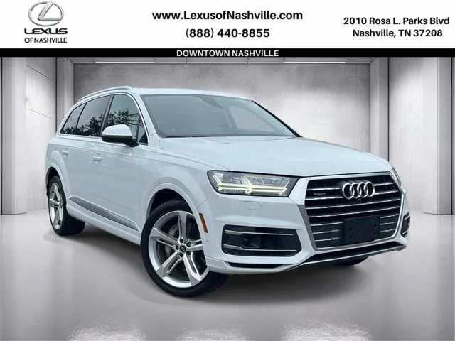 2019 Audi Q7 55 Prestige, White for sale in Nashville, TN
