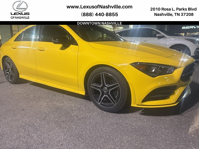 2020 Mercedes-Benz CLA 4MATIC®, Sun Yellow for sale in Nashville, TN — photo 1 of 9