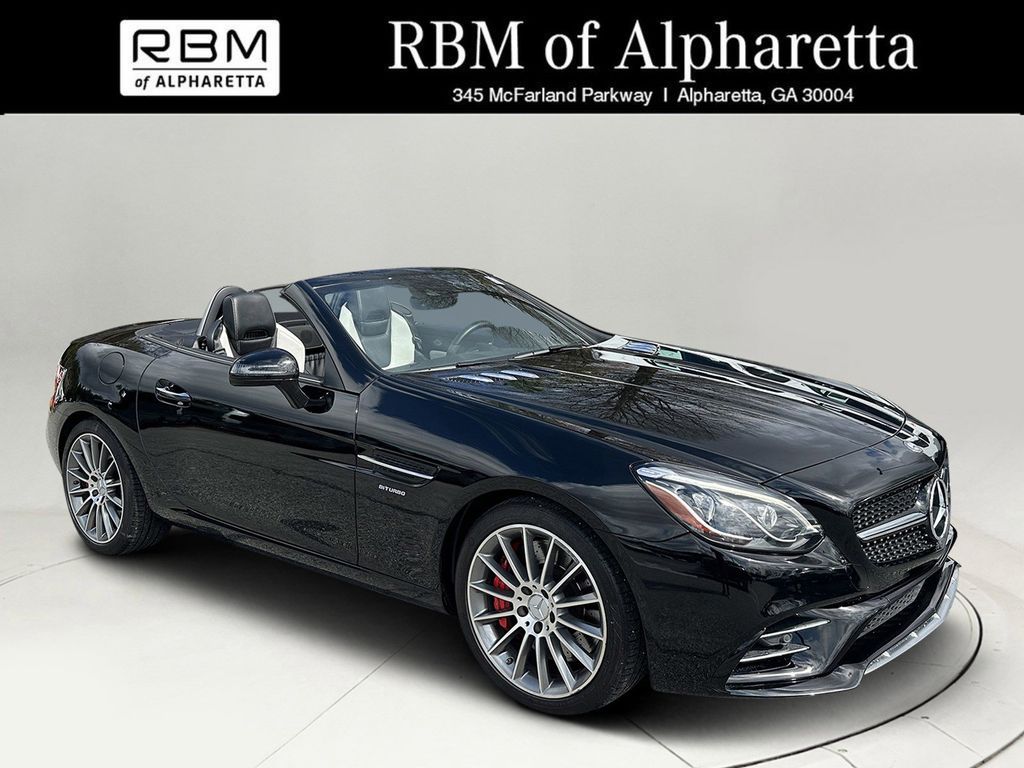 2017 Mercedes-Benz SLC Base, Black for sale in Alpharetta, GA — photo 1 of 31