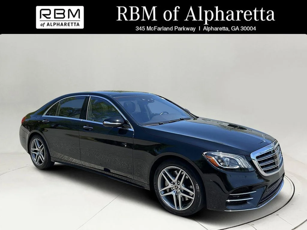 2019 Mercedes-Benz S-Class S 560, Black for sale in Alpharetta, GA — photo 1 of 38