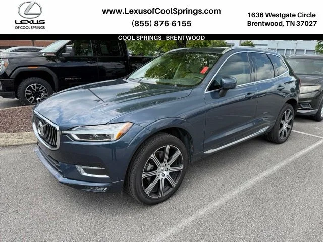 2021 Volvo XC60 T5 Inscription, Denim Blue Metallic for sale in Brentwood, TN — photo 1 of 4